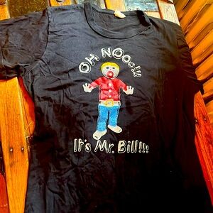 Vintage t-shirt Saturday Night Live “Oh No It’s Mr. Bill” 1970’s sketch small M